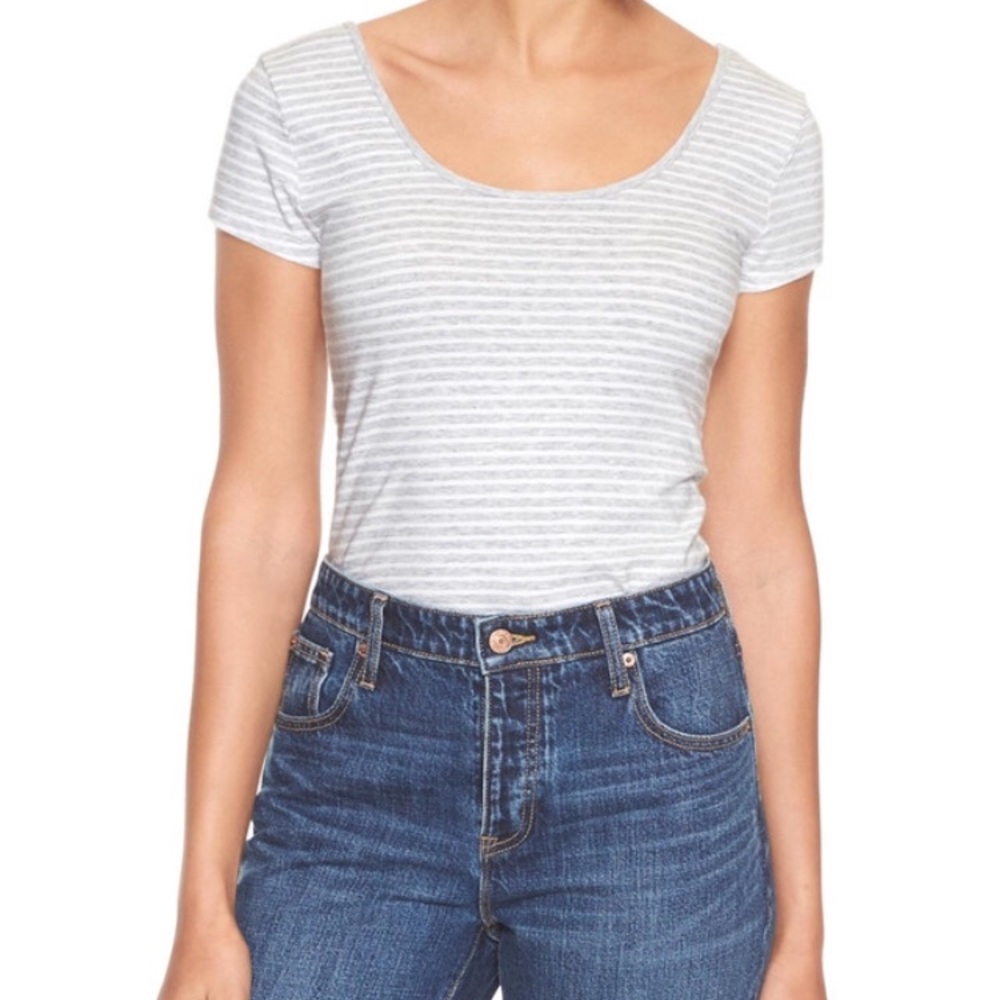 COPY - Gap Factory Fitted Scoop Neck Tee